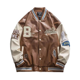 Chaqueta de PU de montaña vintage americana